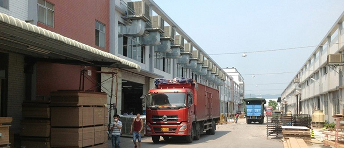 索菲亞衣柜環(huán)保空調(diào)安裝案例
