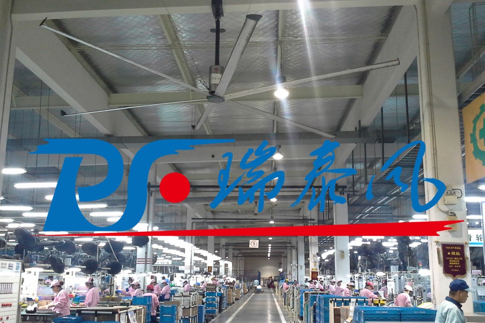 工業(yè)風(fēng)扇與環(huán)?？照{(diào)扇機(jī)組合解決降溫